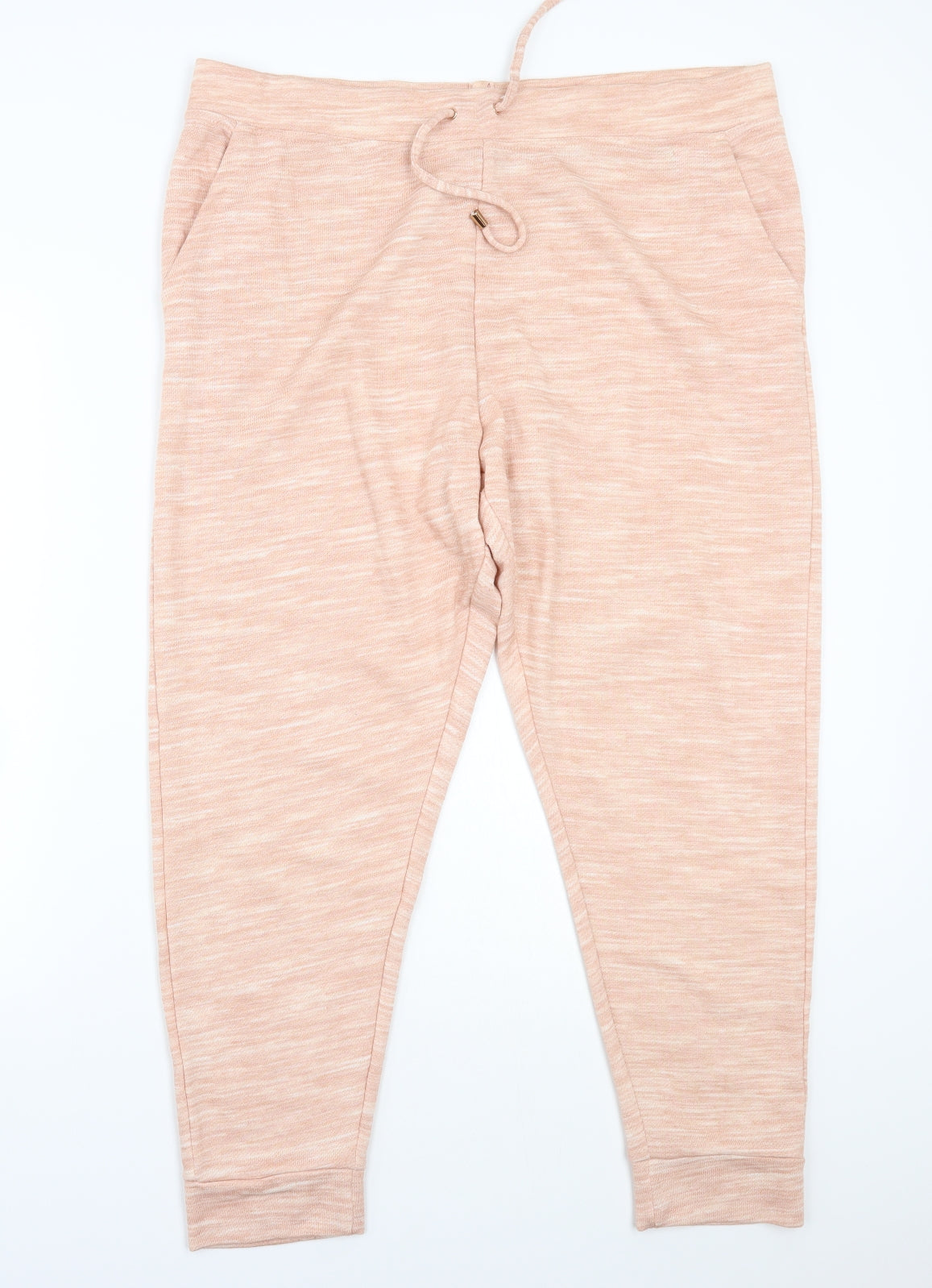 F&F Womens Pink   Sweatpants Trousers Size 18 L26 in