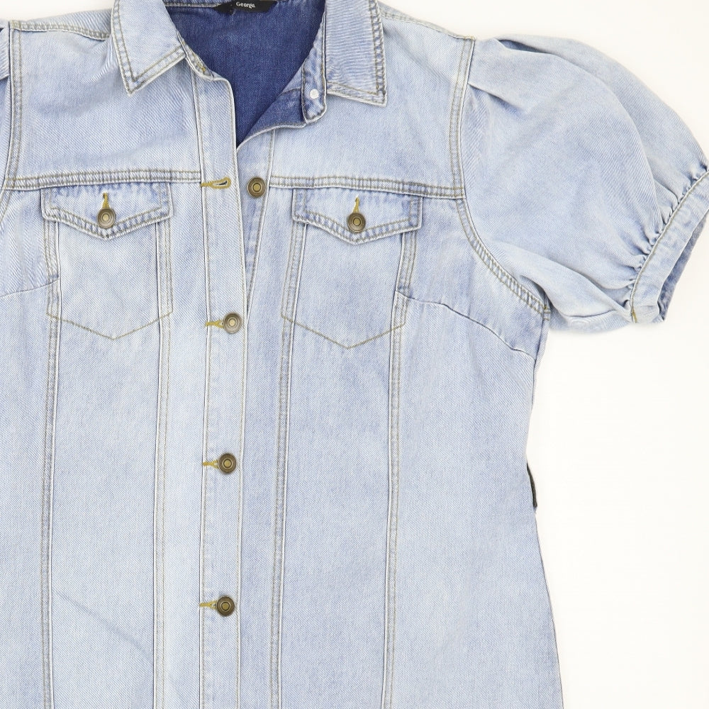 George Womens Blue   A-Line  Size 20