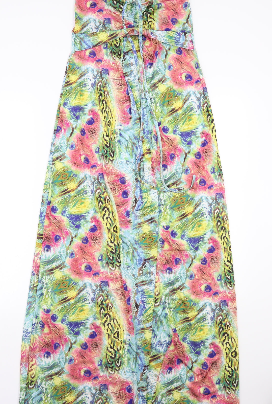 Quiz Womens Multicoloured Paisley  A-Line  Size 10