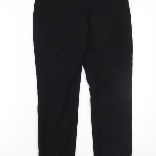 Marks and Spencer Womens Black   Trousers  Size 8 L29 in