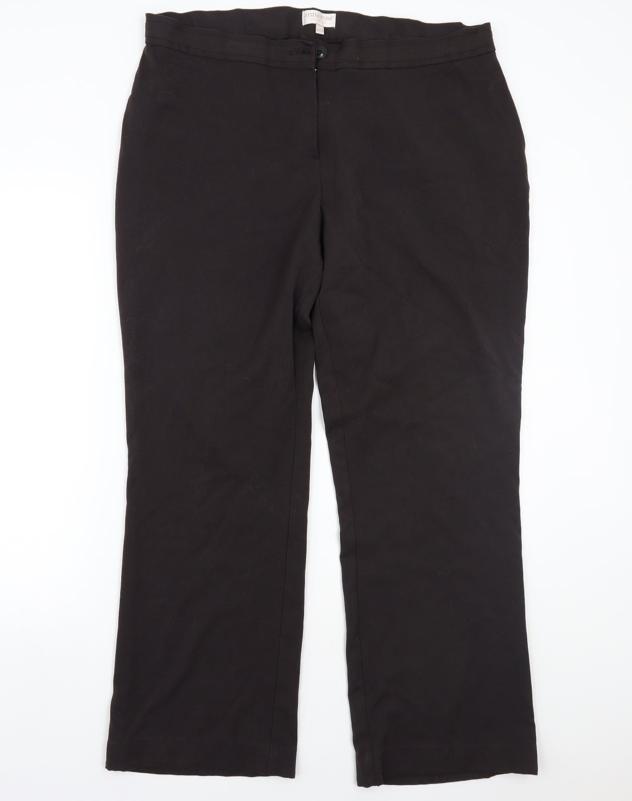 Anna rose Womens Brown   Trousers  Size 18 L30 in