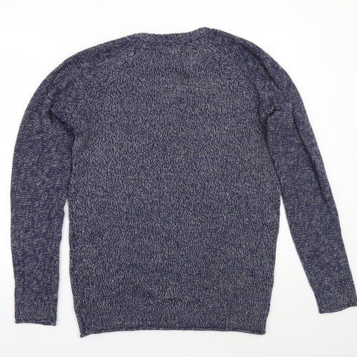 JACK & JONES Mens Blue   Pullover Jumper Size M