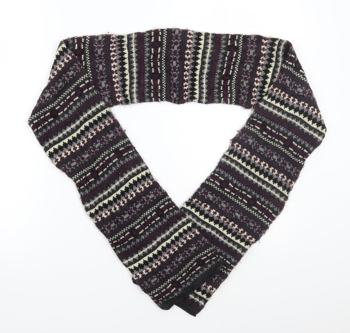 Preworn Mens Black Scarf One Size
