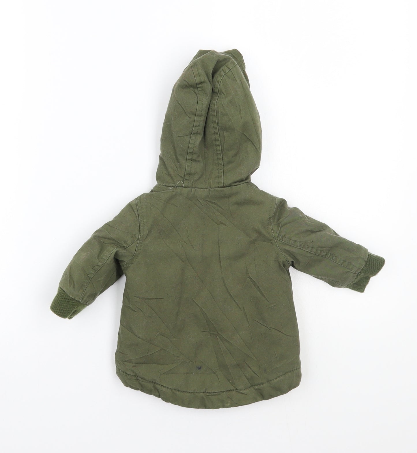 Baby Boys Green   Jacket Coat Size 0-3 Months