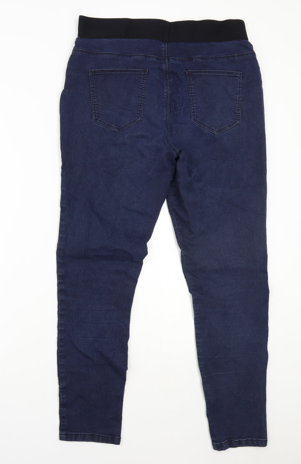 Evie Womens Blue   Straight Jeans Size 14 L26 in