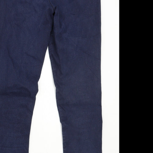 Evie Womens Blue   Straight Jeans Size 14 L26 in