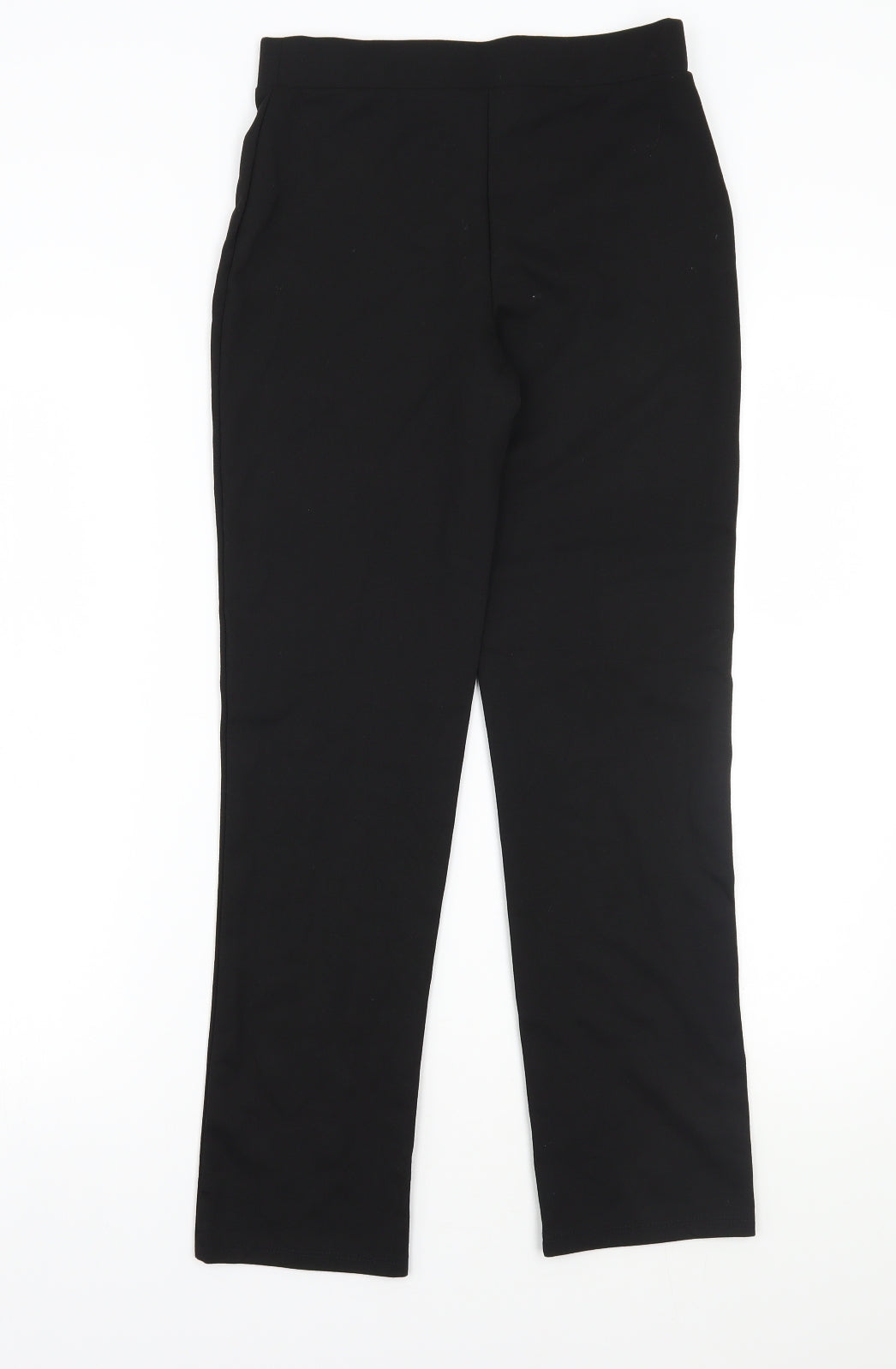 George Girls Black  Ramie Jegging Trousers Size 13 Years
