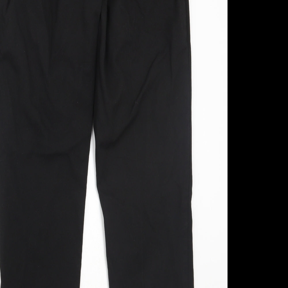 Marks and Spencer Mens Black   Trousers  Size 32 L27 in