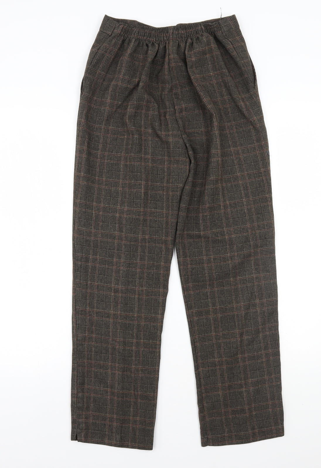 Preworn Womens Brown   Trousers  Size 12 L28 in