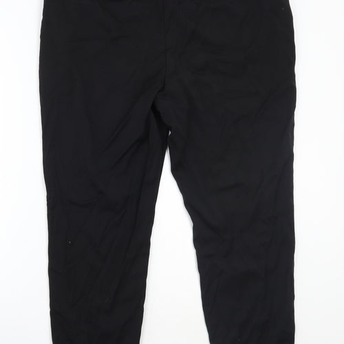 TU Womens Black   Trousers  Size 16 L26 in