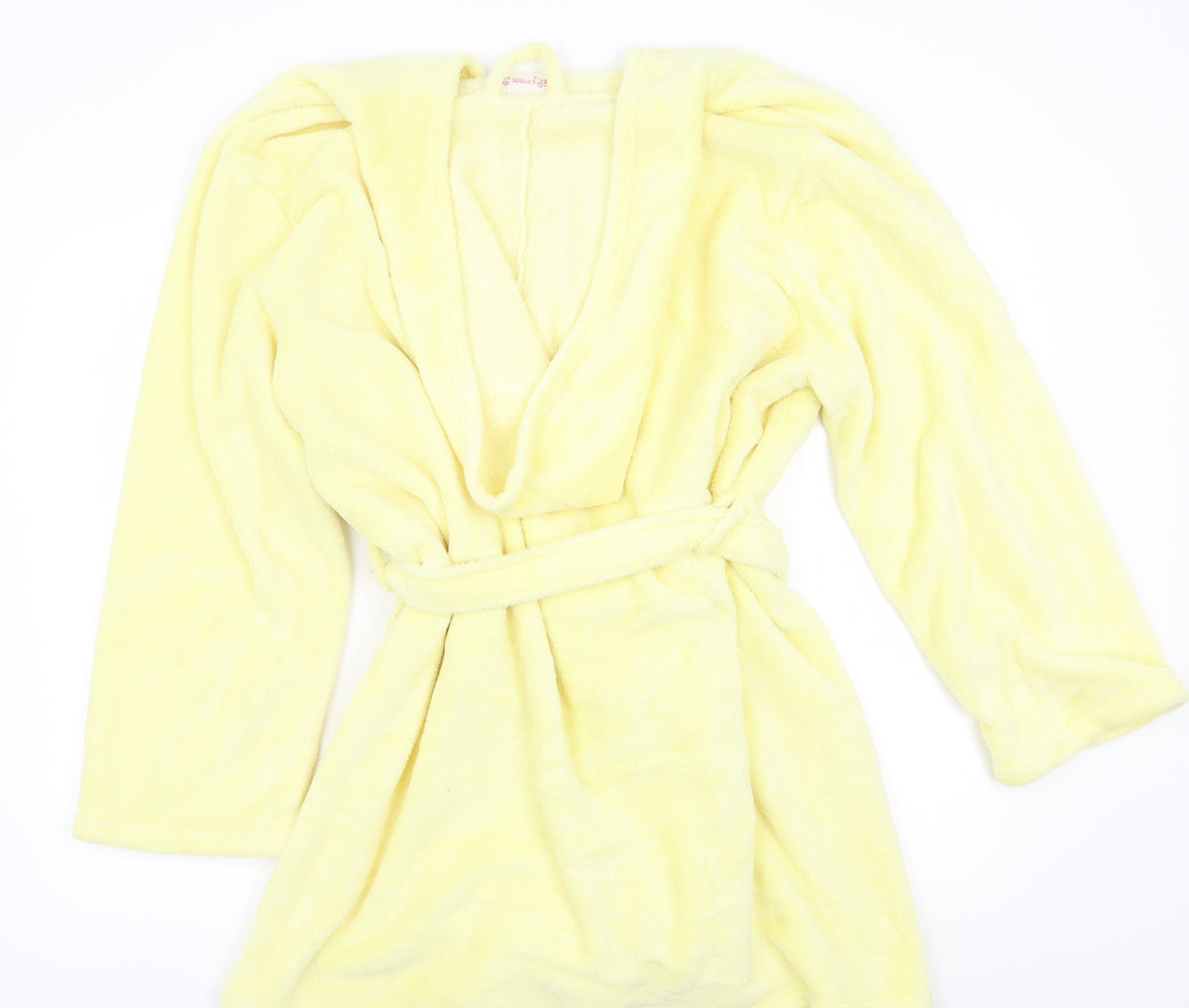 Evie Womens Yellow   Top Gown Size 12