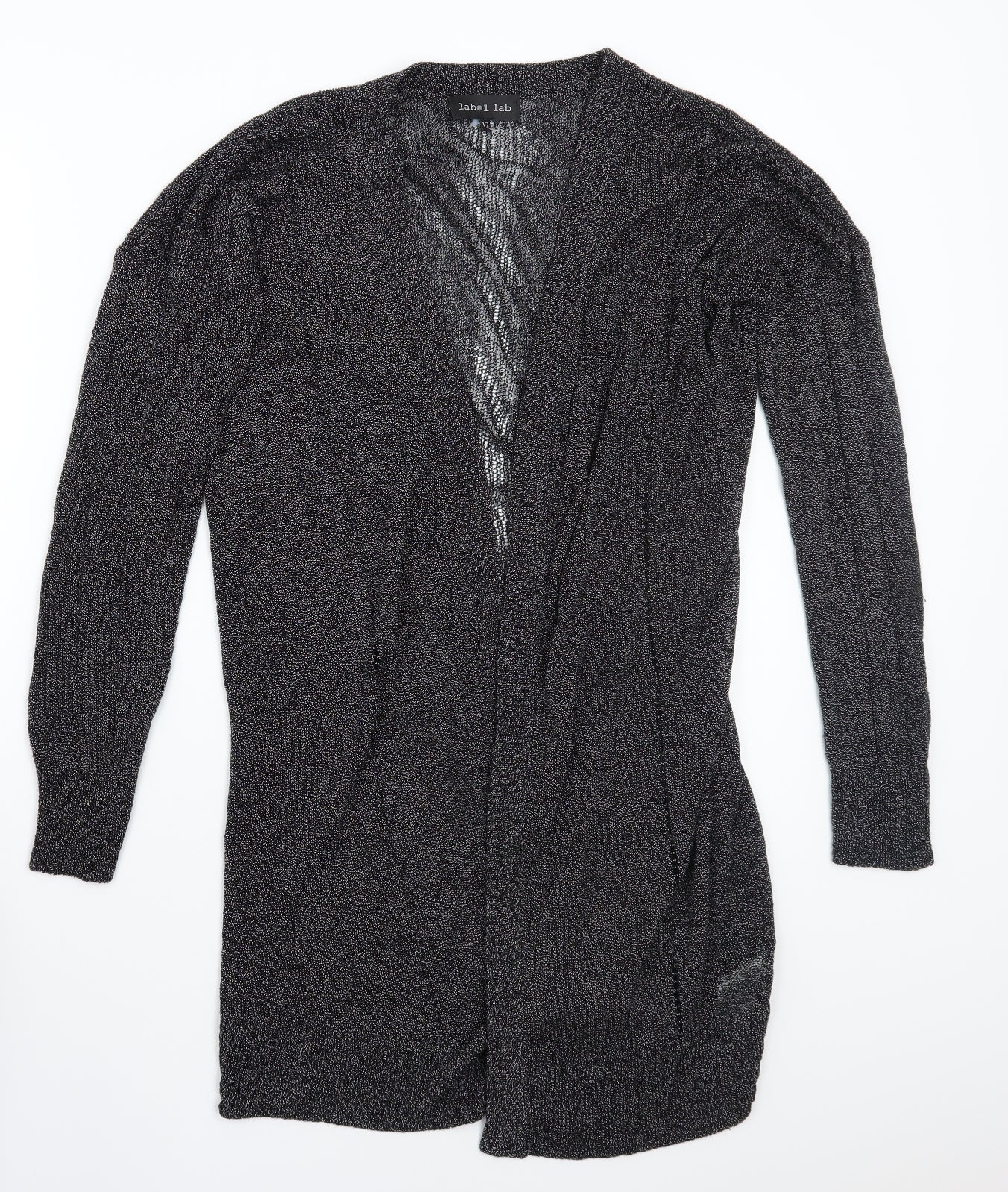 Label Lab Womens Black   Cardigan Jumper Size 12