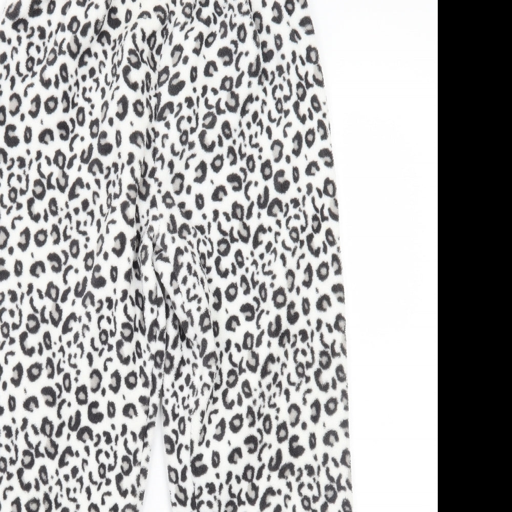Love to lounge Womens White Animal Print   Pyjama Pants Size S