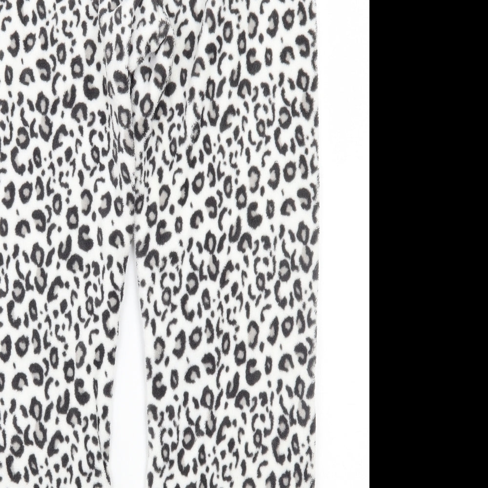 Love to lounge Womens White Animal Print   Pyjama Pants Size S
