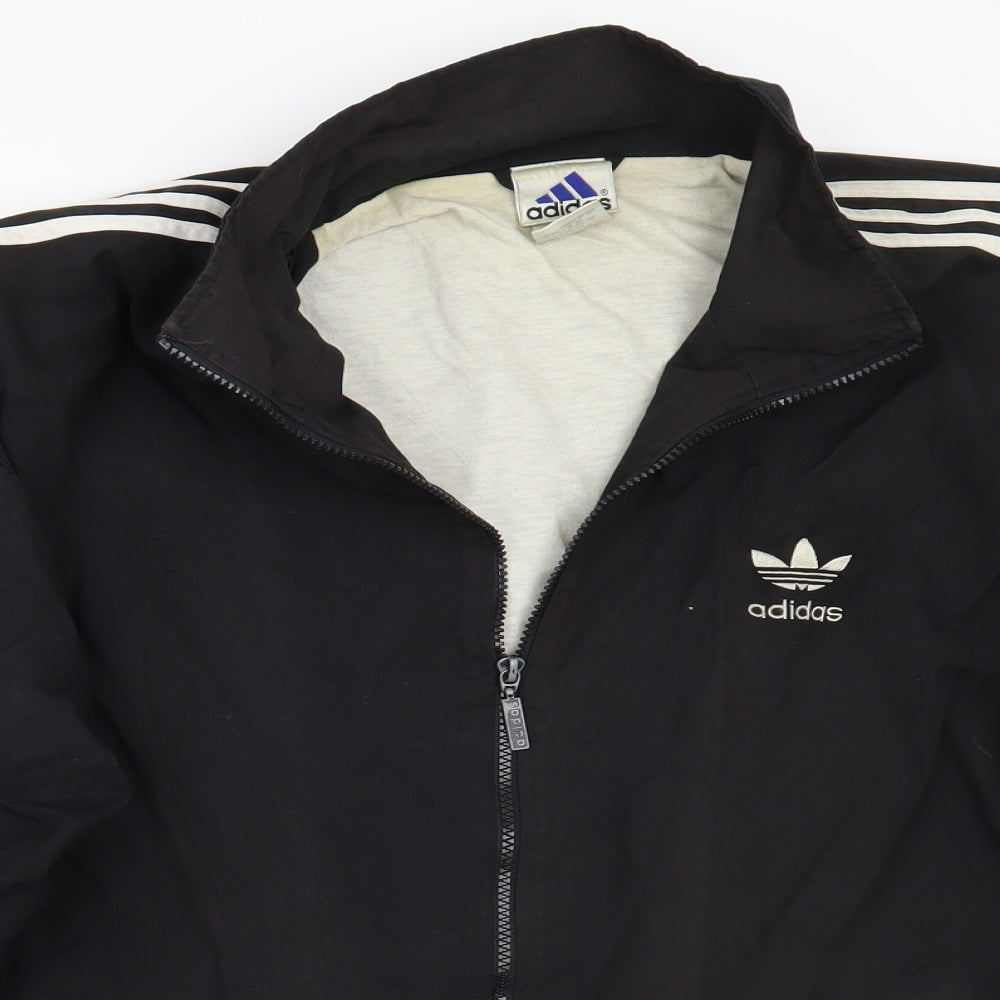 adidas Mens Black   Jacket Coat Size 44