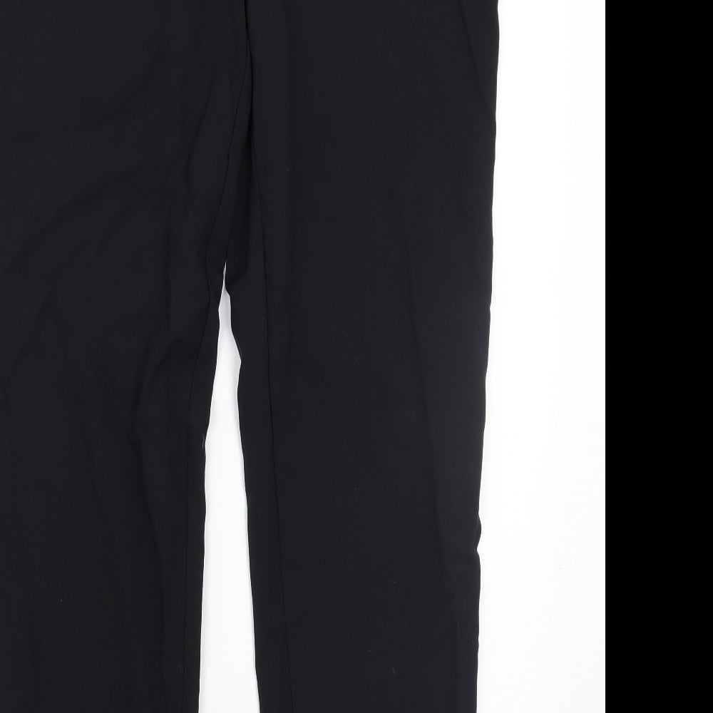 George Womens Black   Trousers  Size 16 L27 in