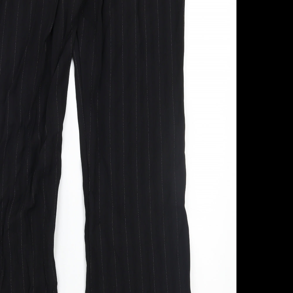 Wallis Womens Black   Trousers  Size 14 L30 in
