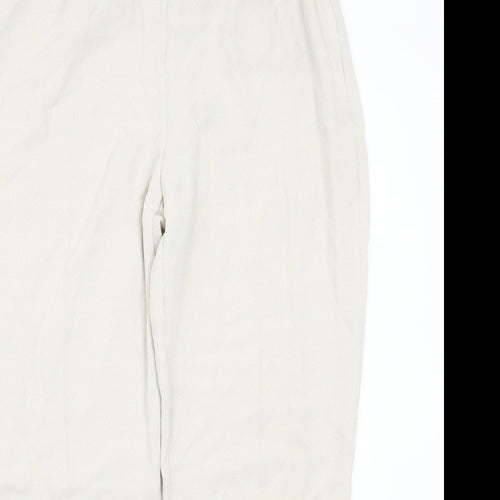 Prima Womens Beige   Trousers  Size 14 L26 in