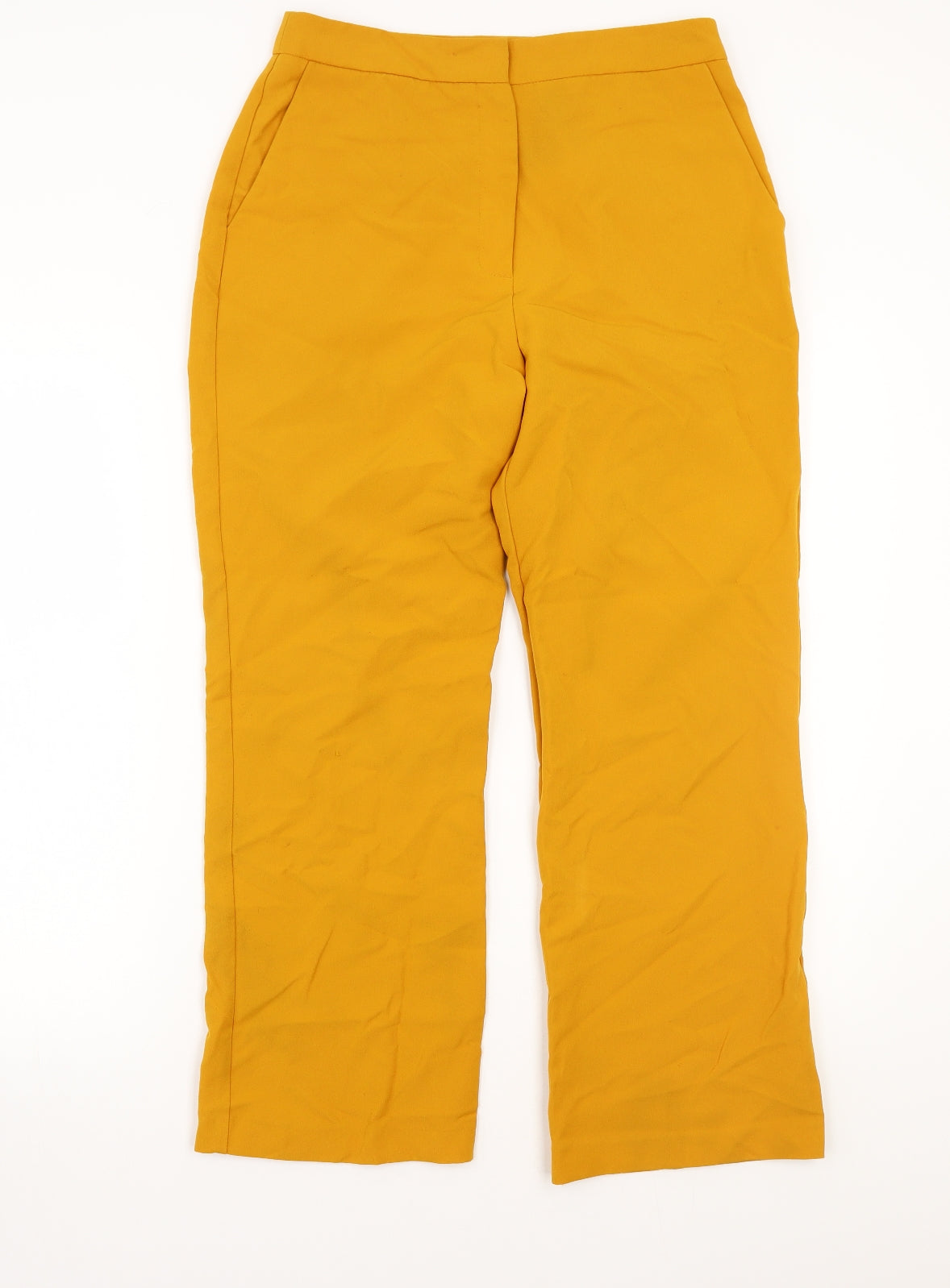 ASOS Womens Yellow   Trousers  Size 10 L25 in