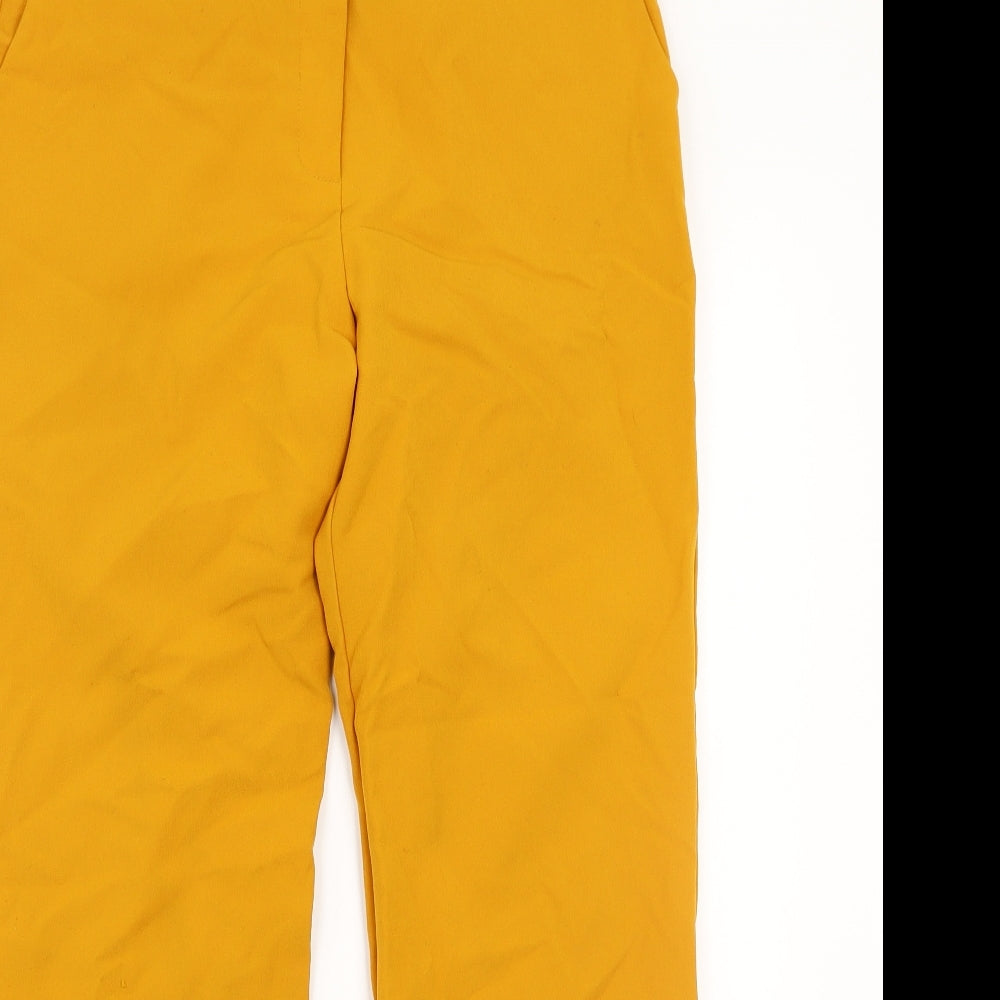 ASOS Womens Yellow   Trousers  Size 10 L25 in