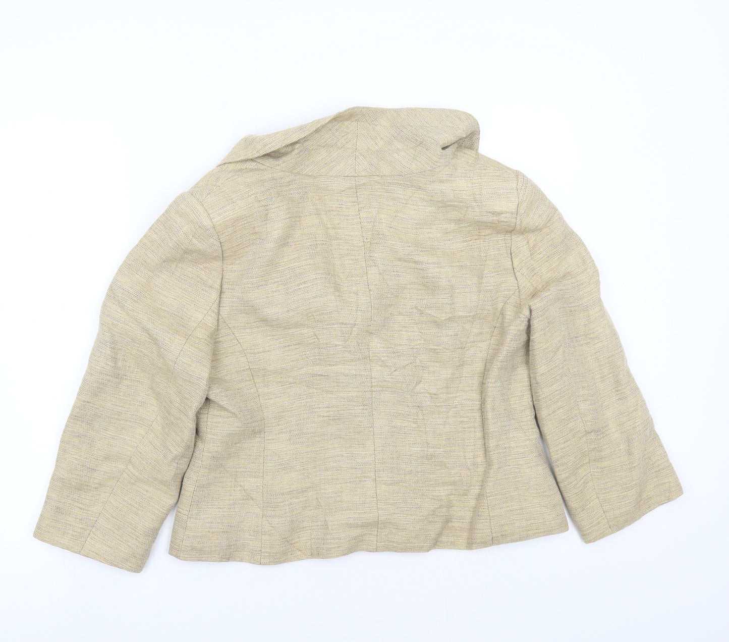 Planet Womens Beige   Jacket Coat Size 14