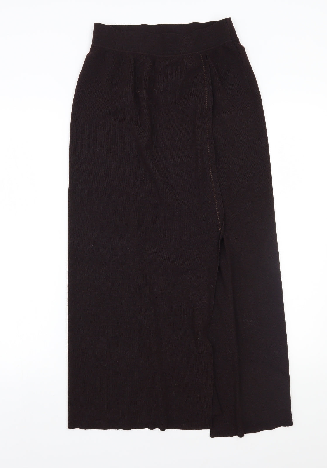 Crea Concept Womens Brown   A-Line Skirt Size S