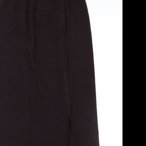 Crea Concept Womens Brown   A-Line Skirt Size S