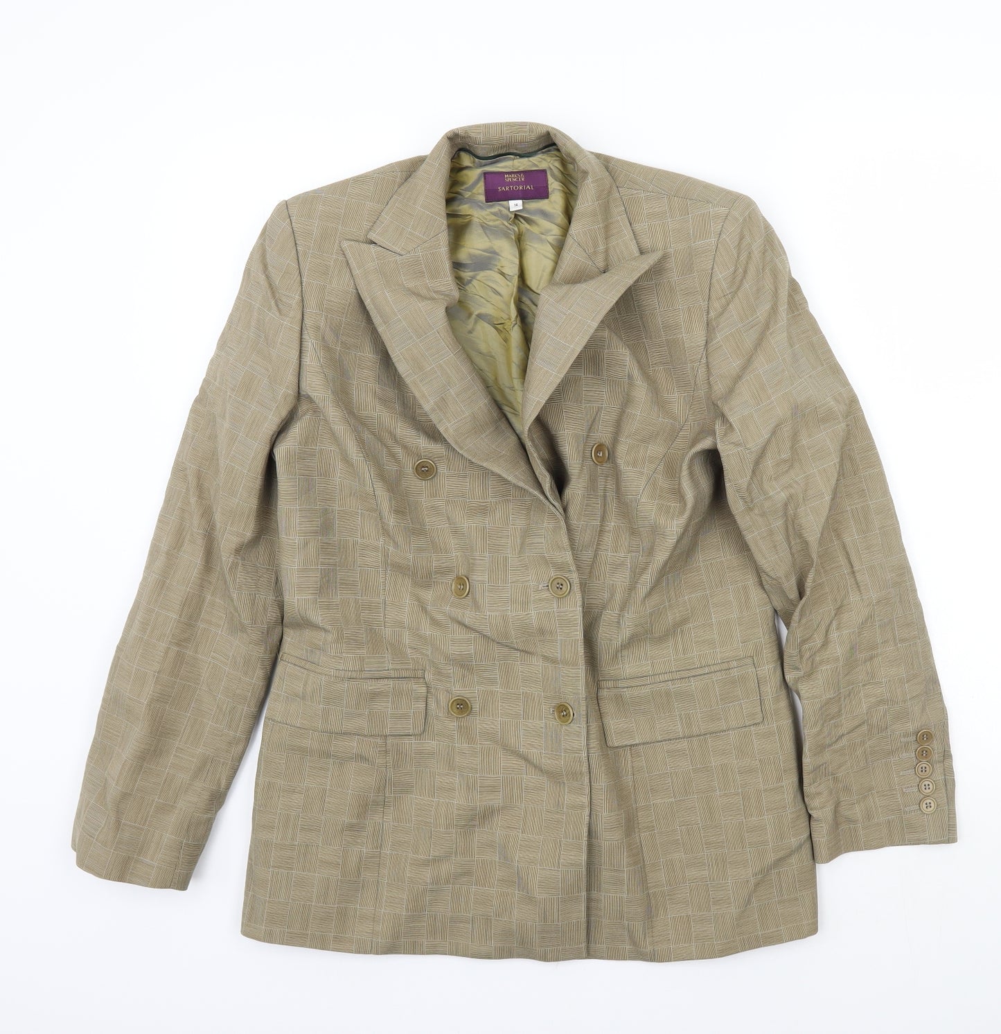 Marks and Spencer Womens Brown   Jacket Suit Jacket Size 14