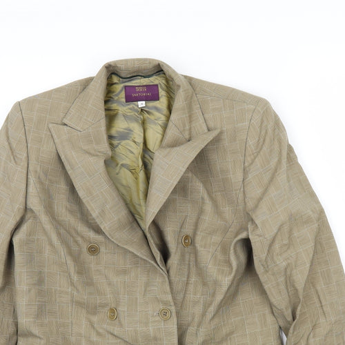 Marks and Spencer Womens Brown   Jacket Suit Jacket Size 14