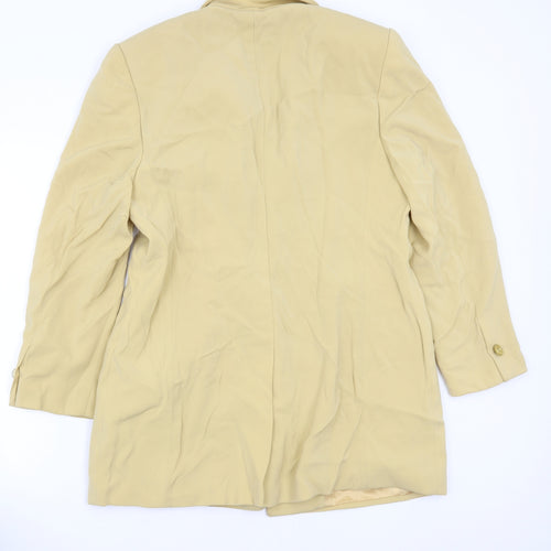 Bashler Womens Yellow   Jacket Blazer Size 14