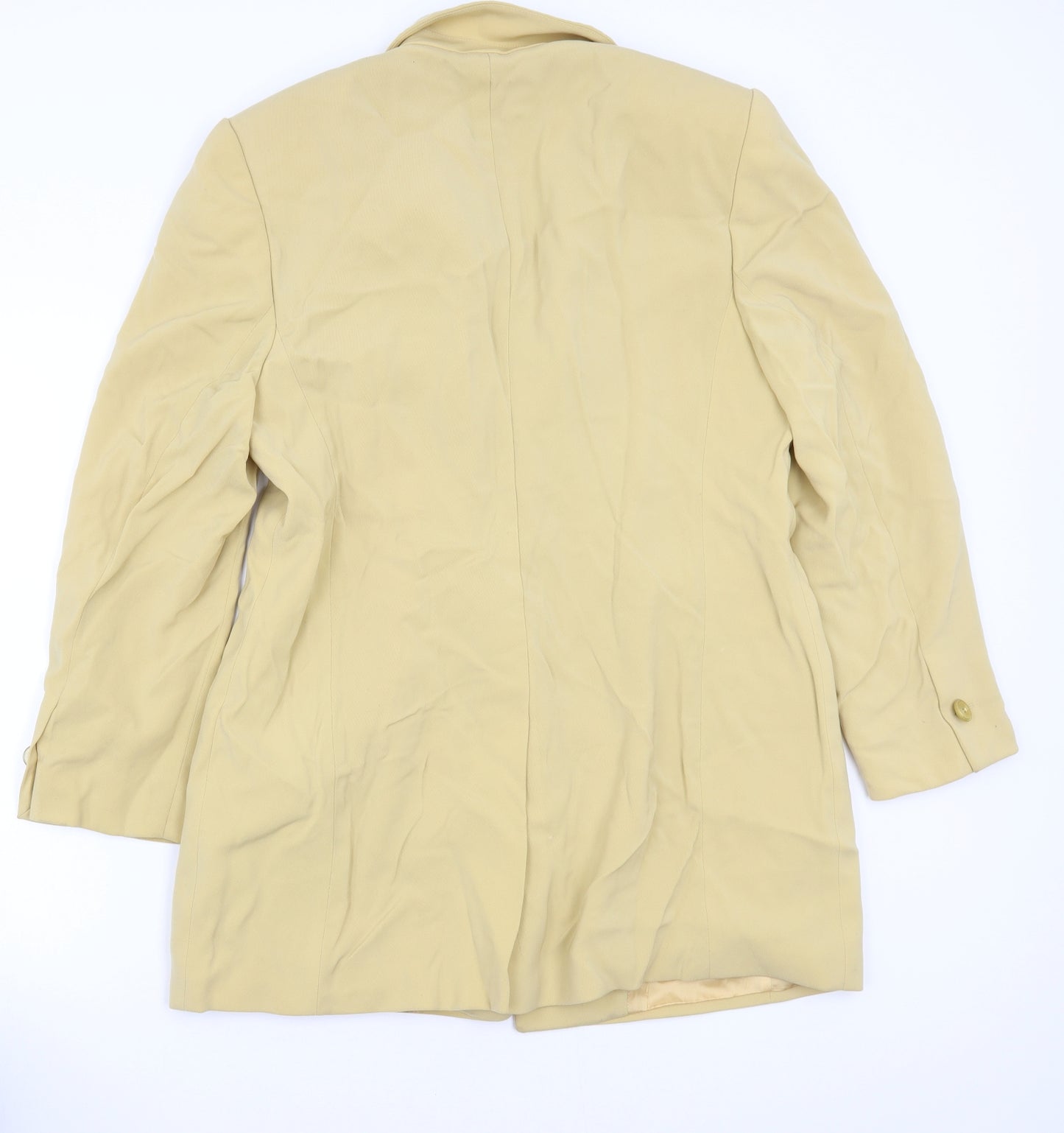 Bashler Womens Yellow   Jacket Blazer Size 14