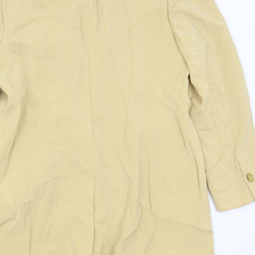 Bashler Womens Yellow   Jacket Blazer Size 14