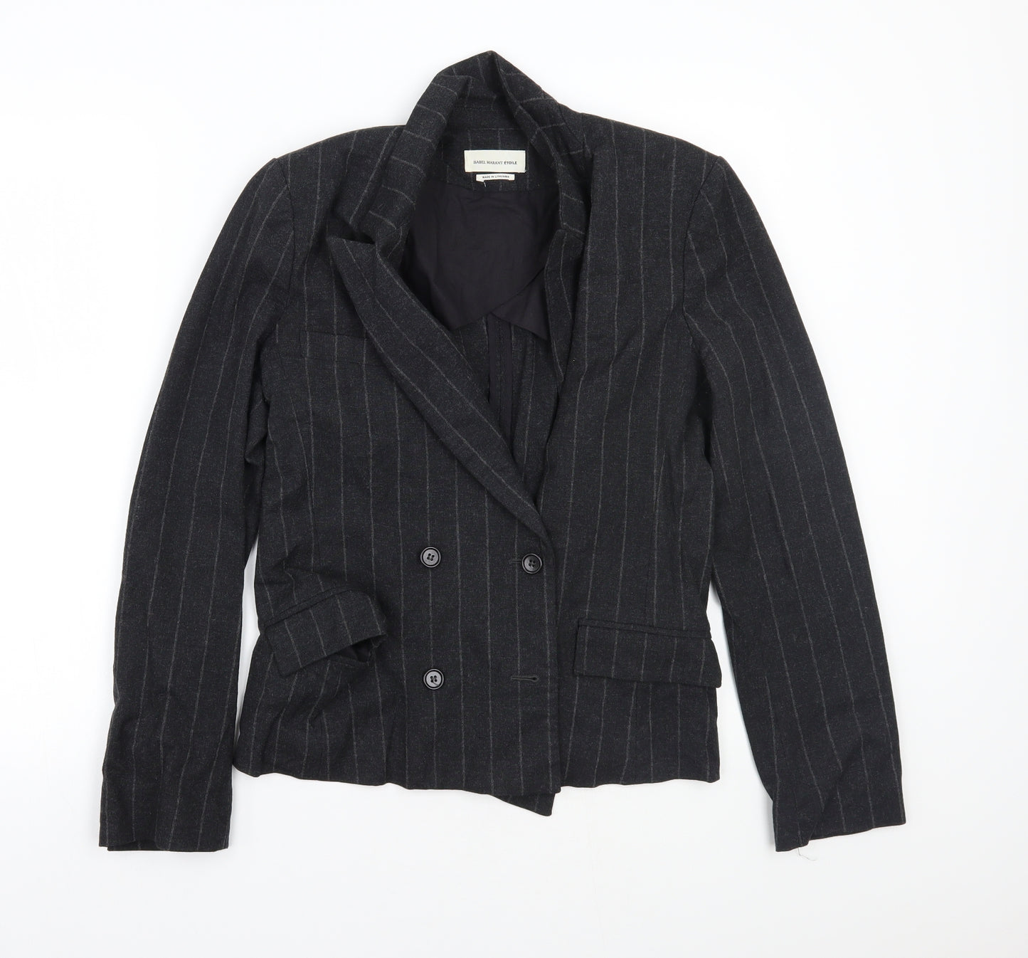 Isabel Marant Étoile Womens Grey   Jacket Blazer Size 12