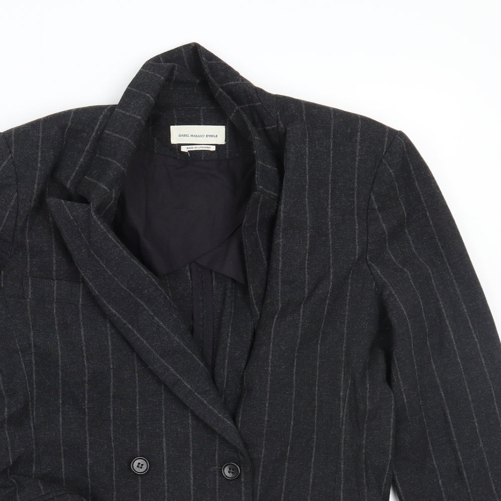 Isabel Marant Étoile Womens Grey   Jacket Blazer Size 12
