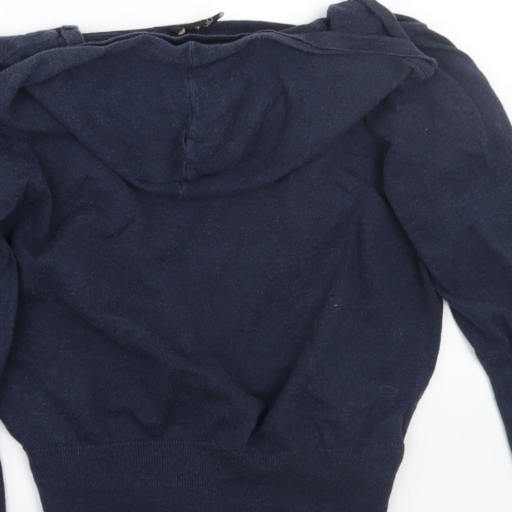 Topshop Womens Blue   Cardigan Jumper Size 12