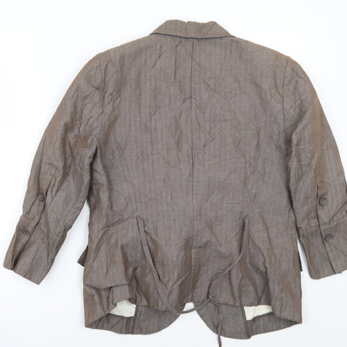 NEXT Womens Brown   Jacket Coat Size 16