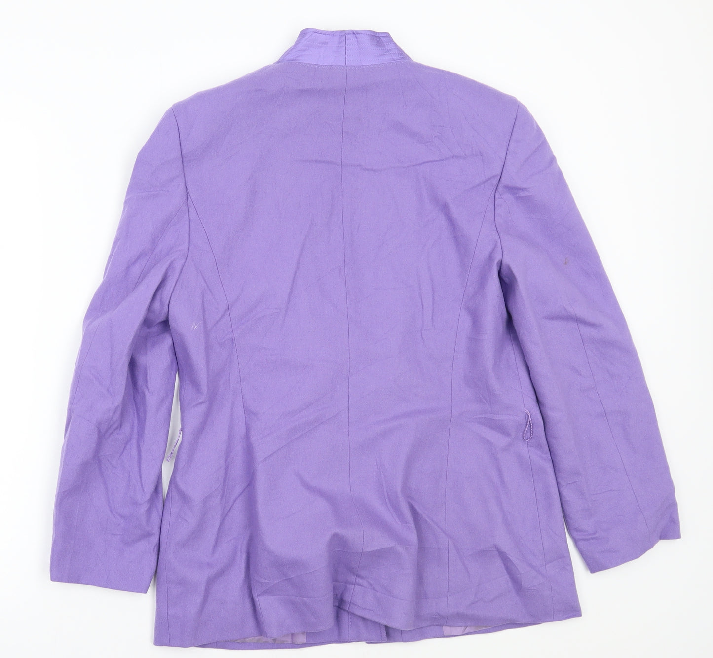 Sandra pabst Womens Purple   Jacket Blazer Size 14