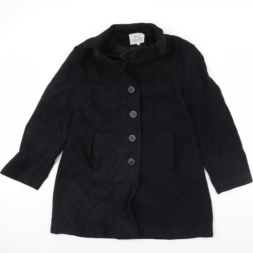Preworn Womens Blue   Jacket Coat Size 16