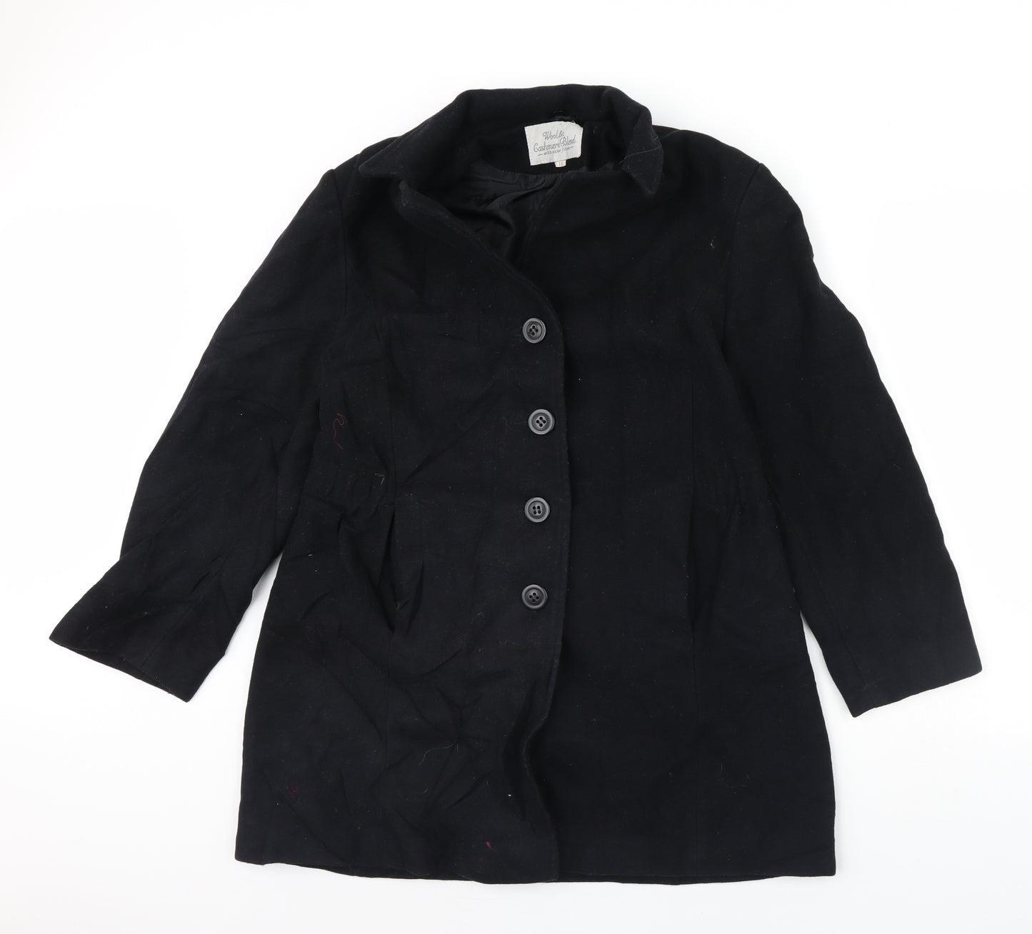 Preworn Womens Blue   Jacket Coat Size 16