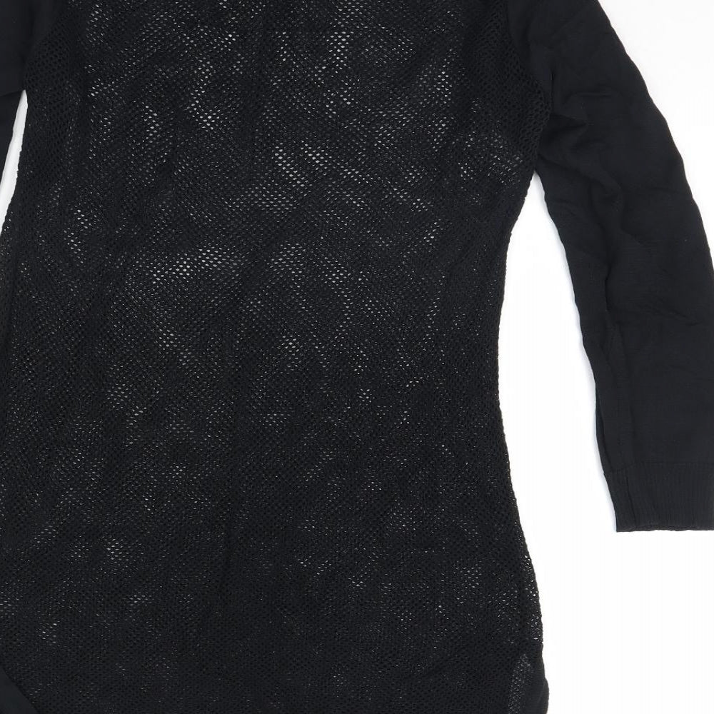 Lindex Womens Black   Pullover Jumper Size S