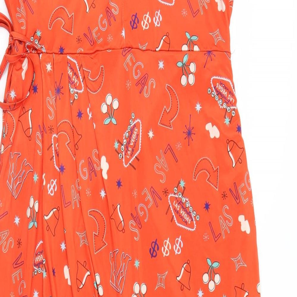 cindy box Womens Orange   Maxi  Size 14  - Las Vegas