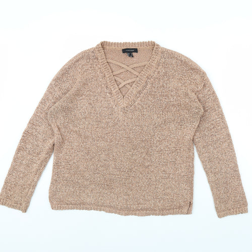 Atmosphere Womens Beige   Pullover Jumper Size 12