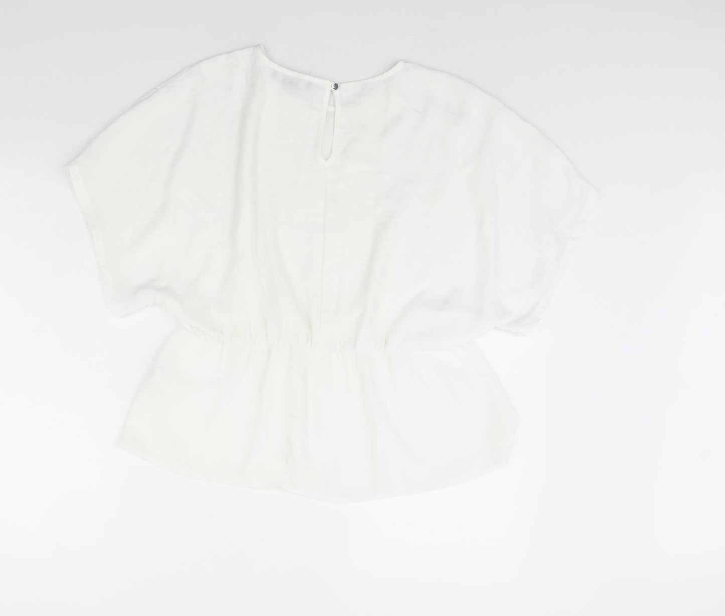 Primark Womens White   Basic Blouse Size 14