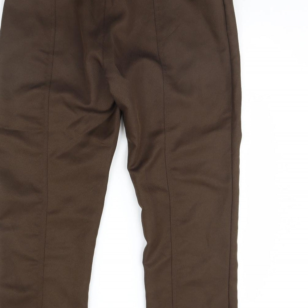 pretty little Thing Womens Brown   Trousers  Size 10 L29 in
