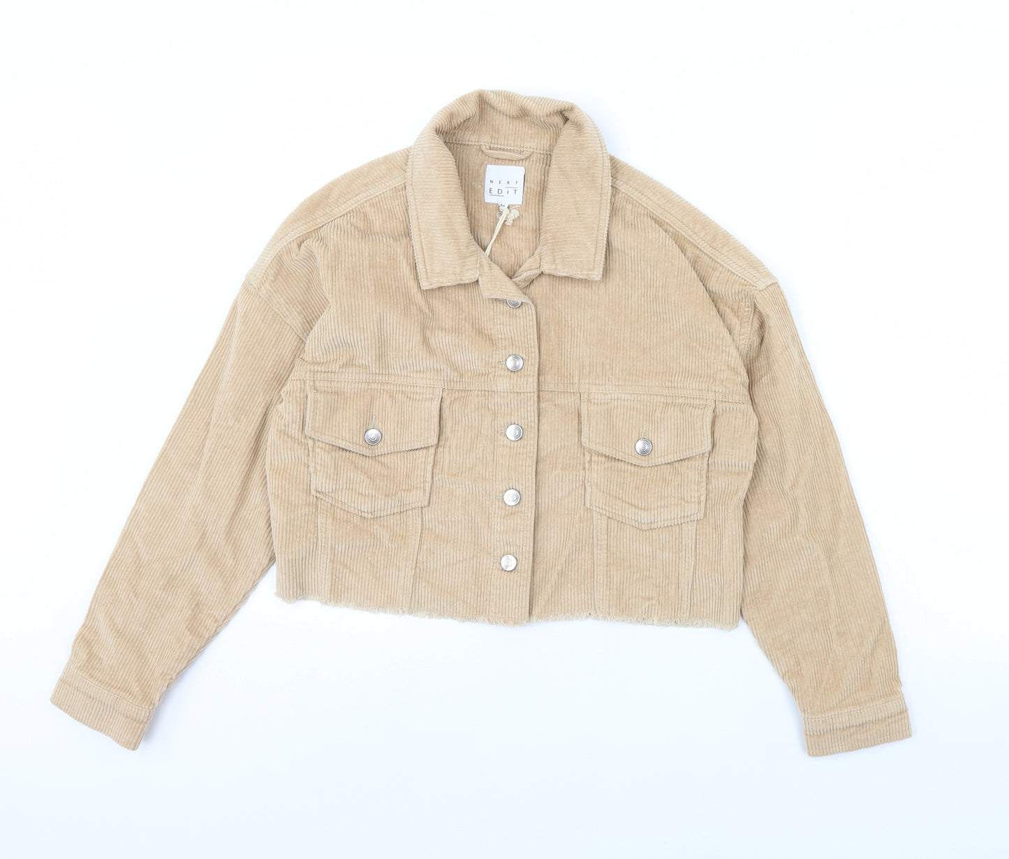 NEXT Womens Beige  Corduroy Jacket  Size XS