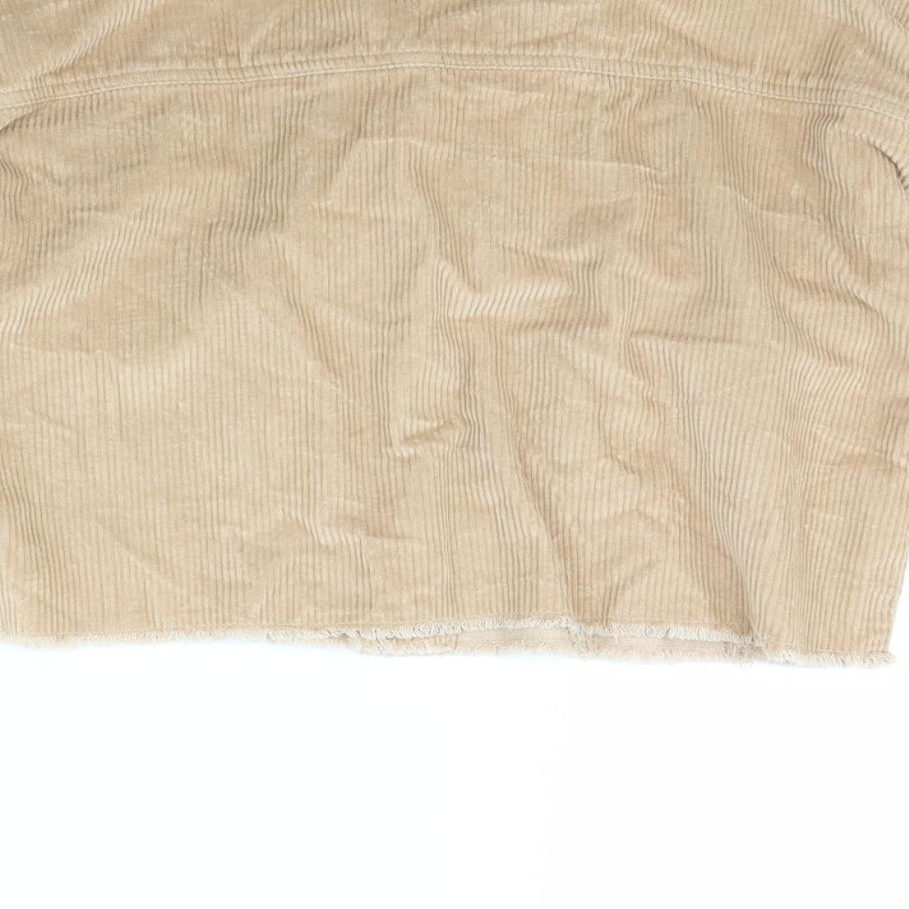 NEXT Womens Beige  Corduroy Jacket  Size XS