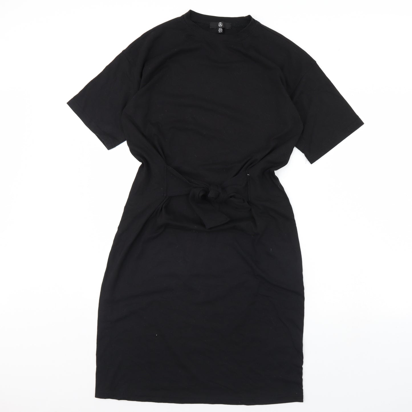 Missguided Womens Black   T-Shirt Dress  Size 8