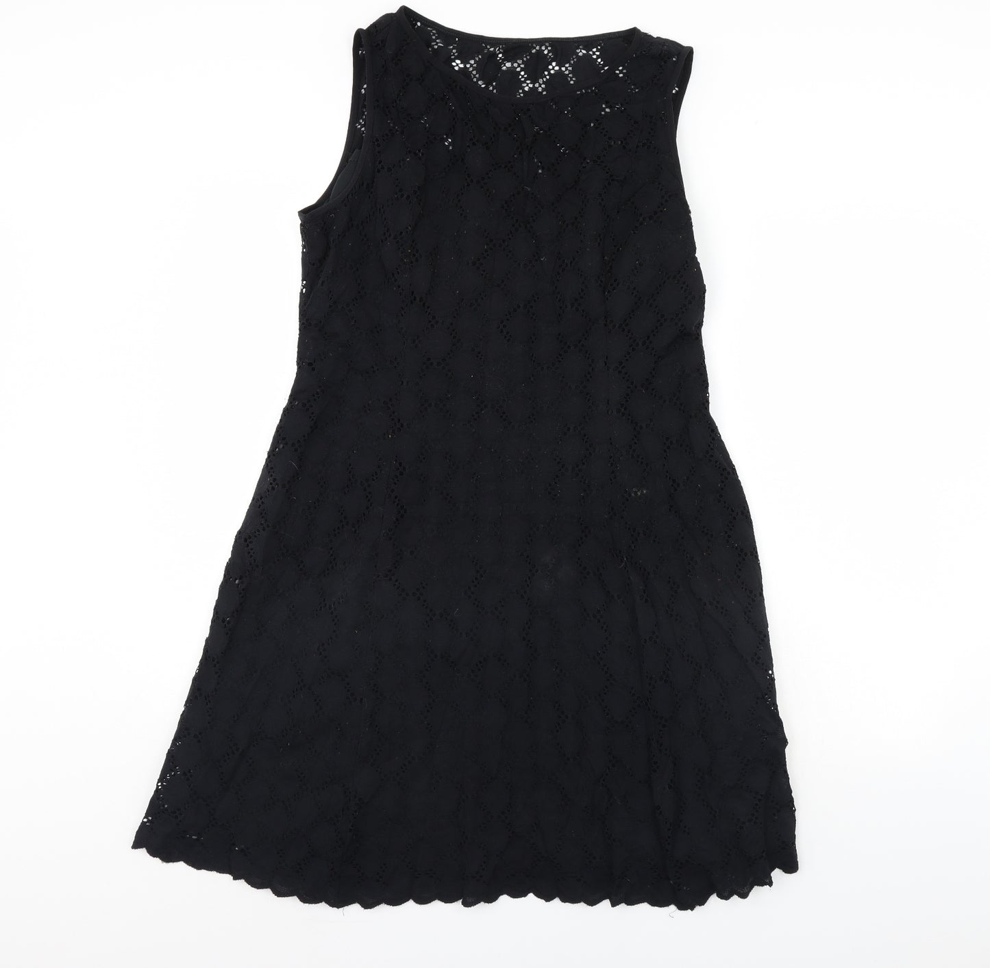 Ronni Nicole Womens Black   Fit & Flare  Size 14