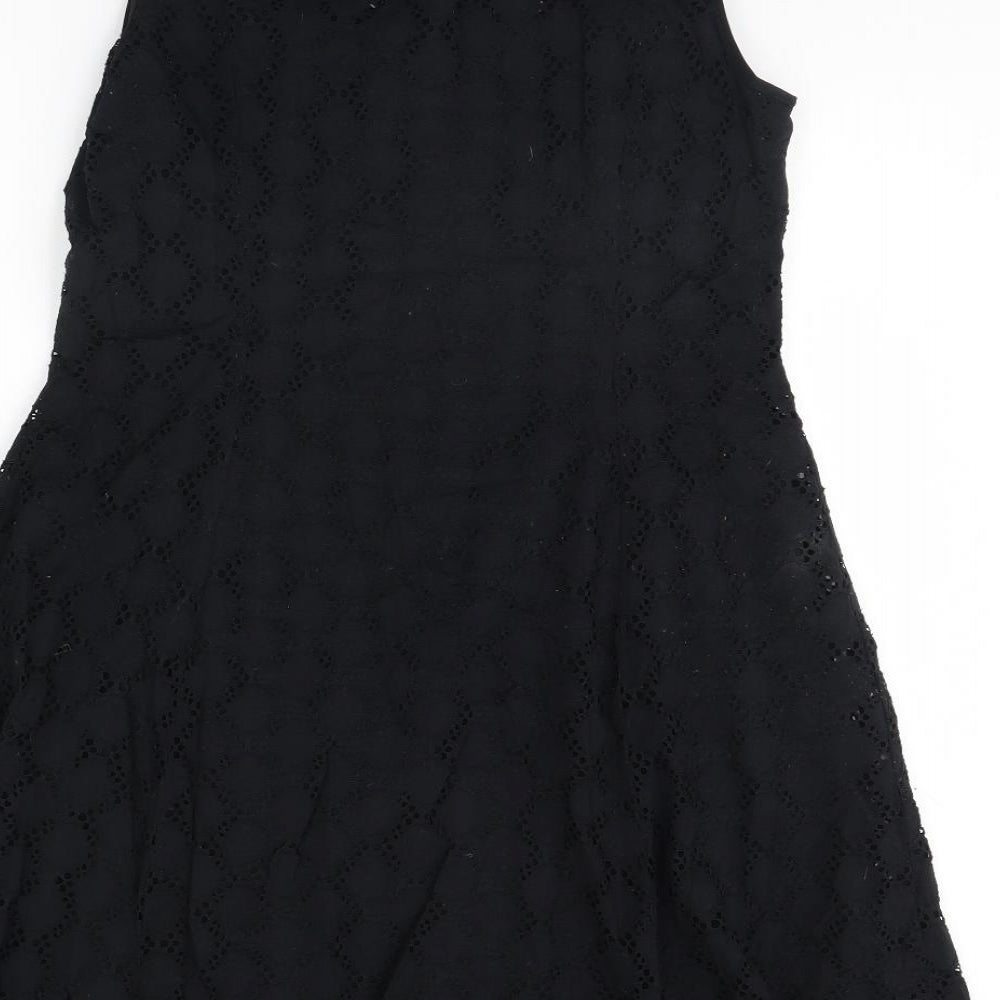 Ronni Nicole Womens Black   Fit & Flare  Size 14