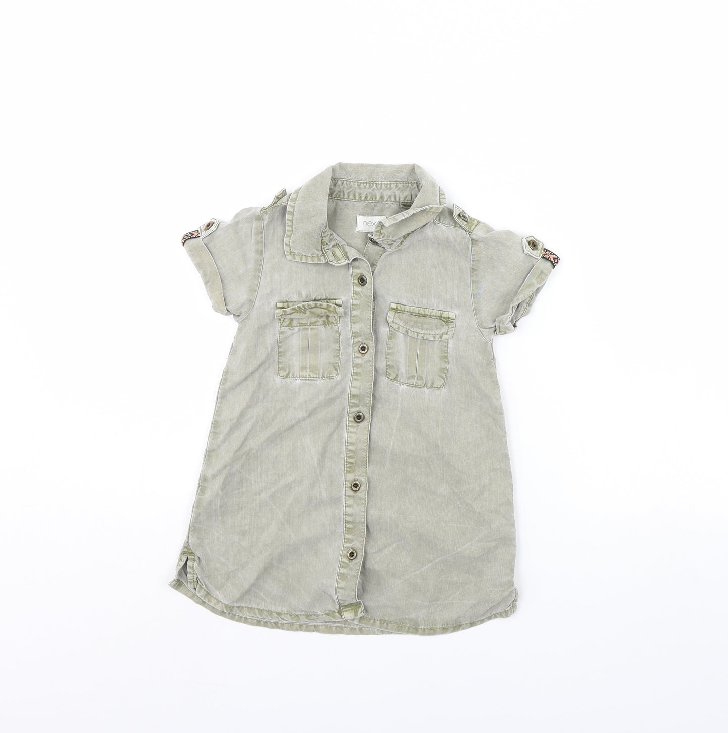 NEXT Girls Green   Shift  Size 2 Years